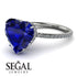Heart Shape Sapphire Ring - Noelle No. 15